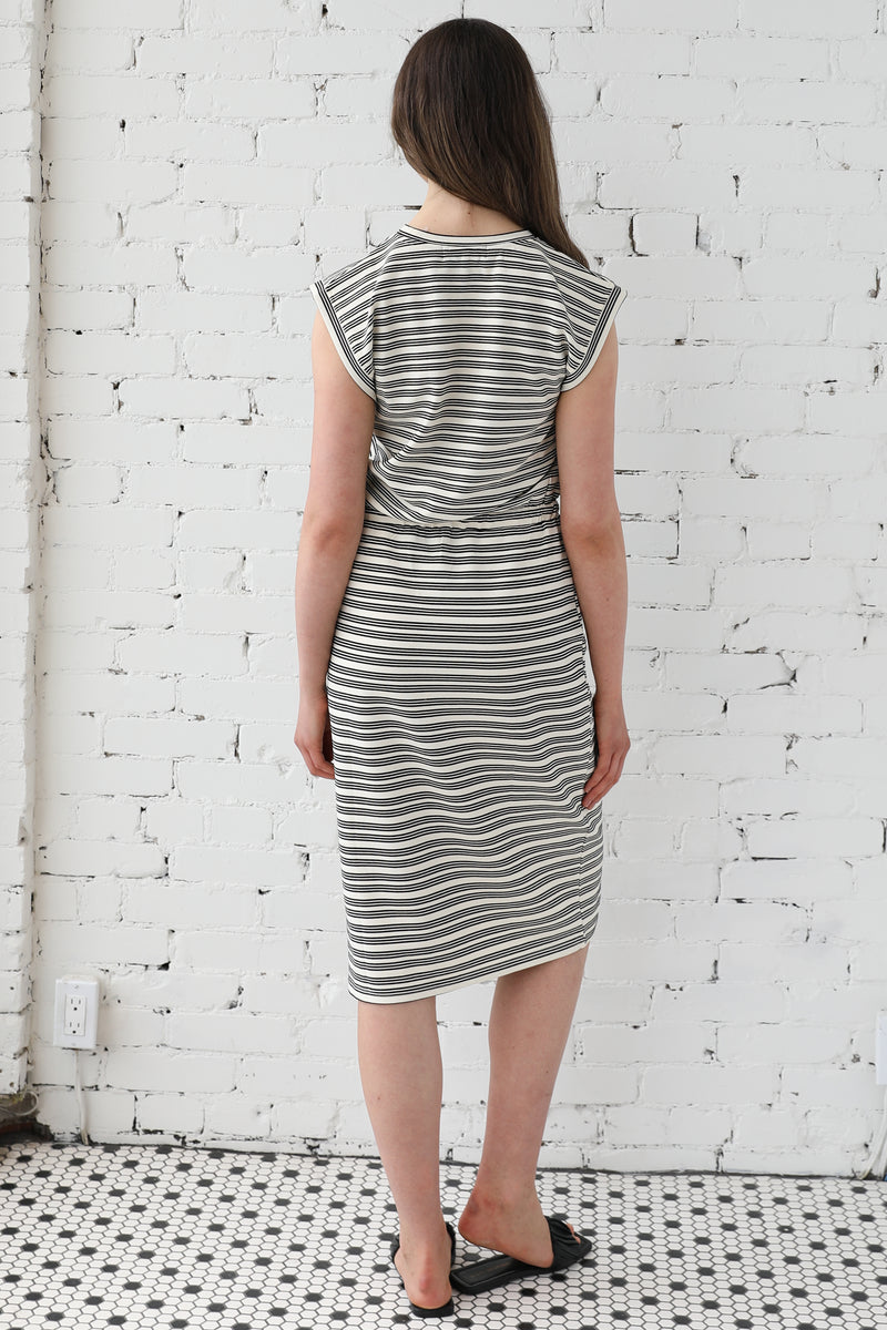 Essentials Striped Muscle Tank Dress