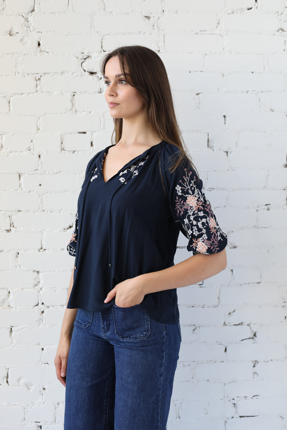 Drop Shoulder Top