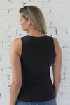 MARLEE </br>Essential Garment Dyed V-Neck Tank