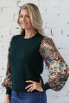 Ravello Knit Combo Top