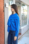 Elson Sleeve Scarf Detail Knit