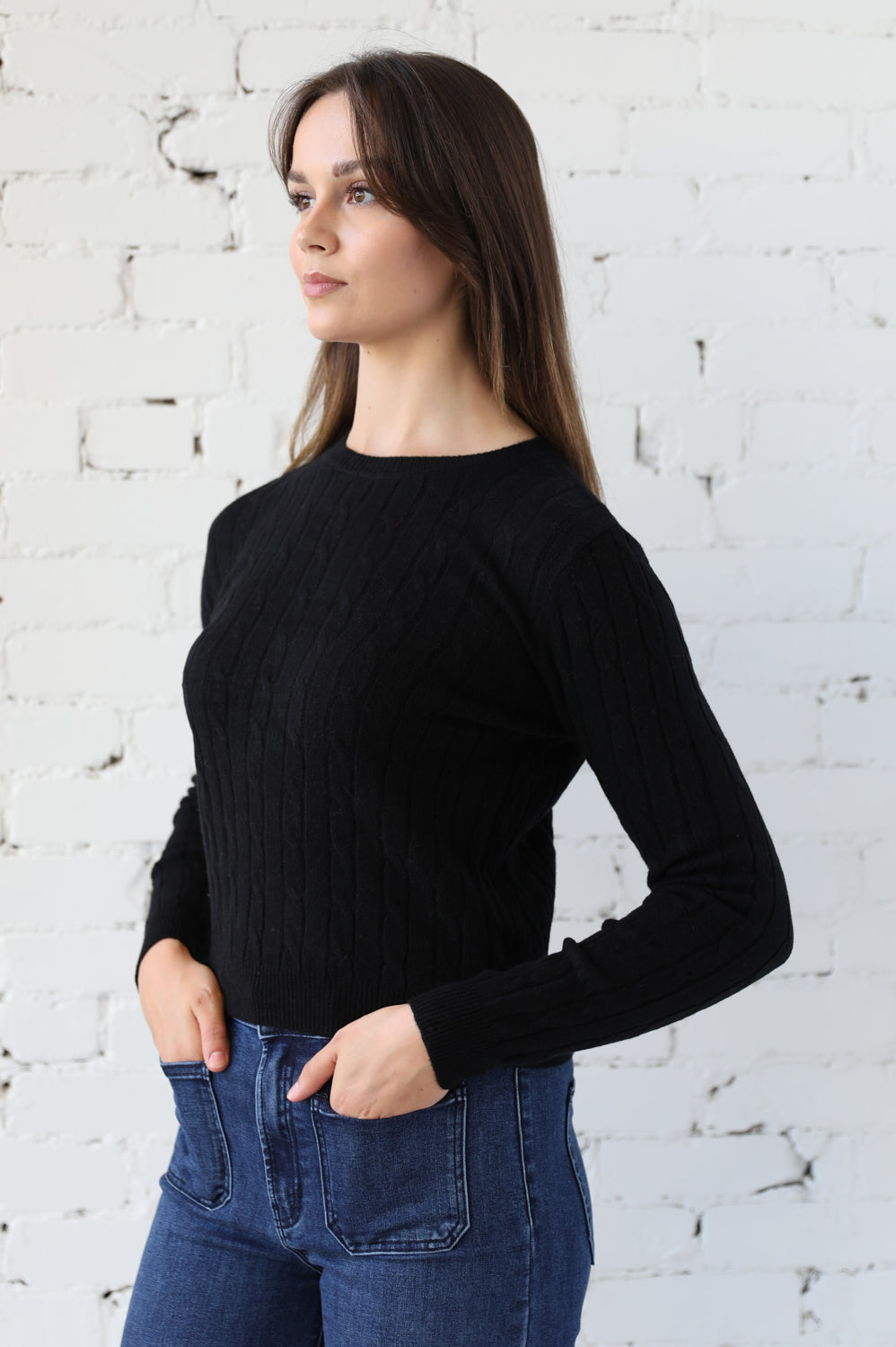 Kelly Cable Knit Pullover