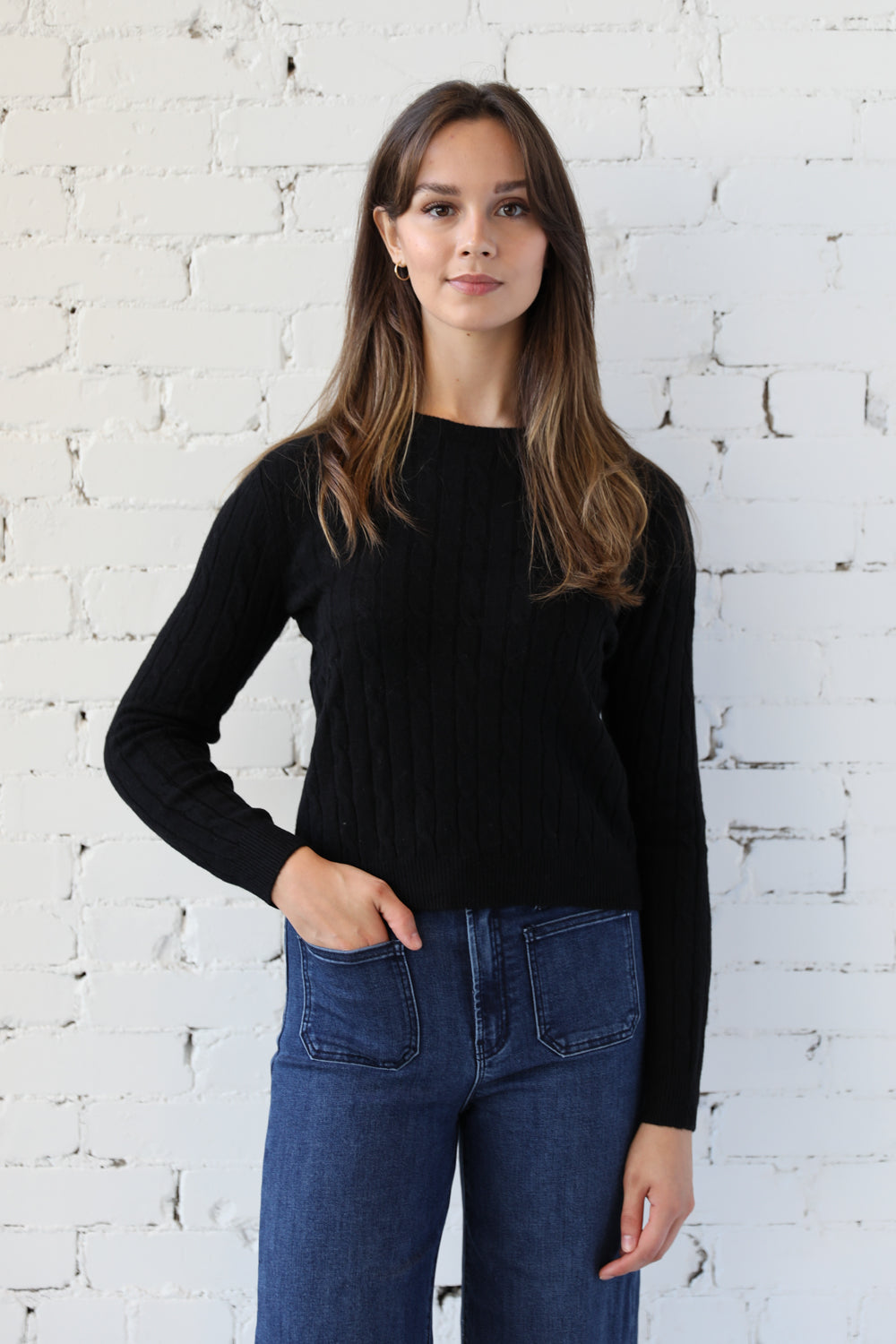Kelly Cable Knit Pullover