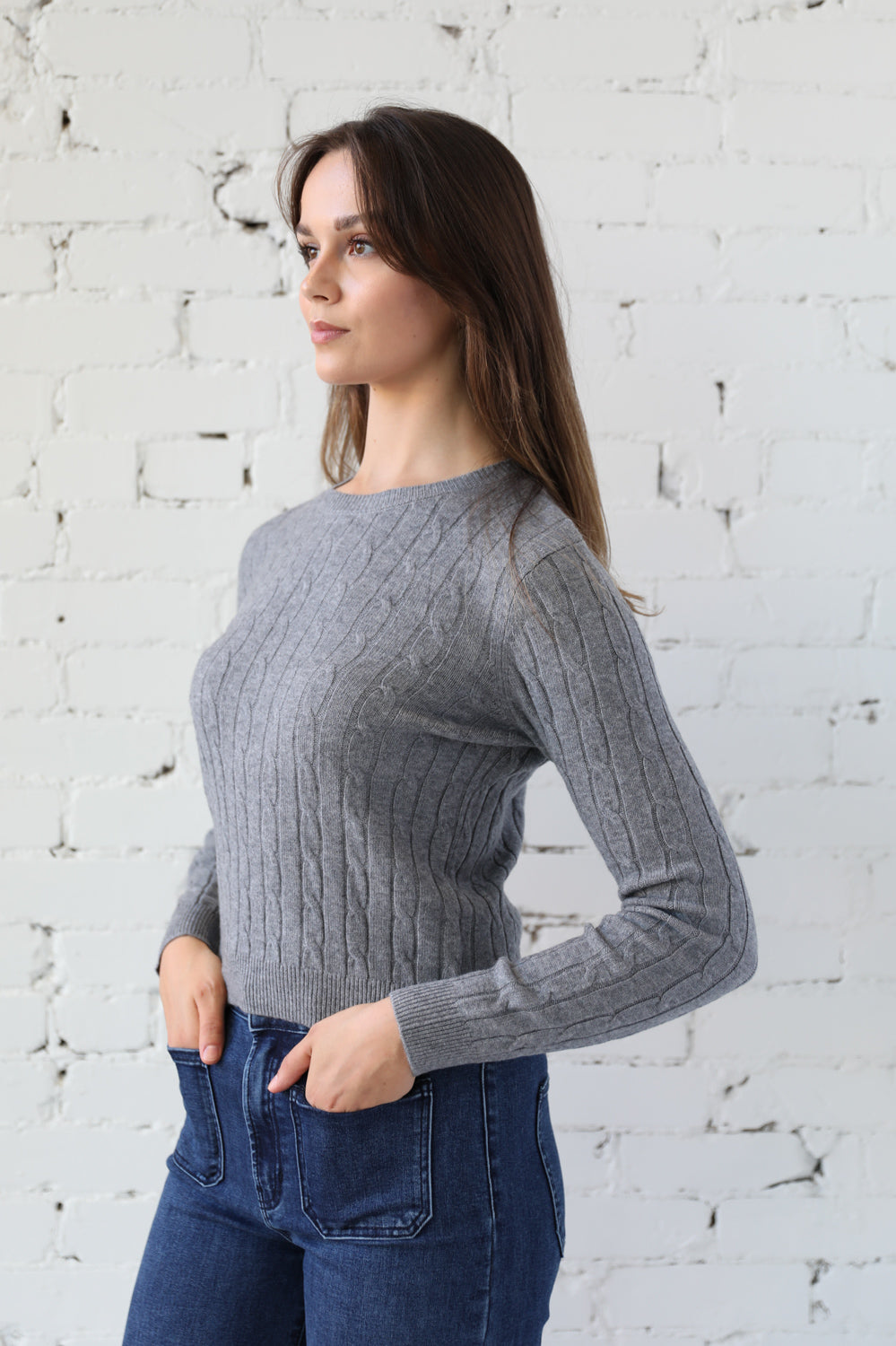 Kelly Cable Knit Pullover