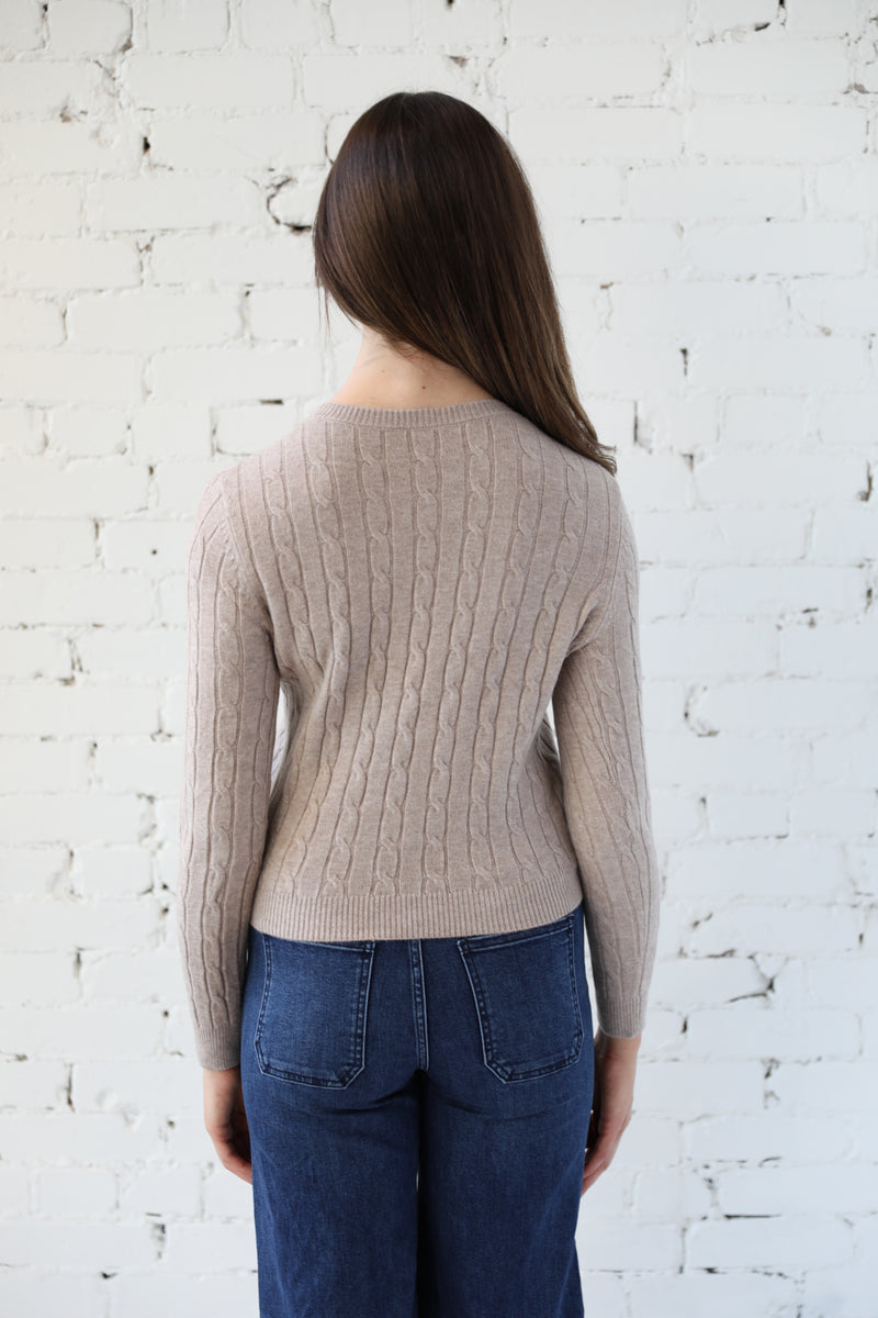 Kelly Cable Knit Pullover