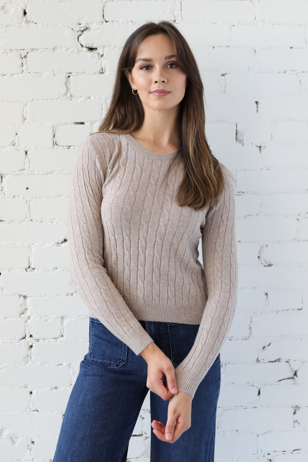 Kelly Cable Knit Pullover