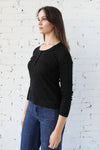 Knit Layered Henley