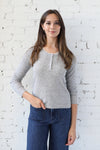 Knit Layered Henley