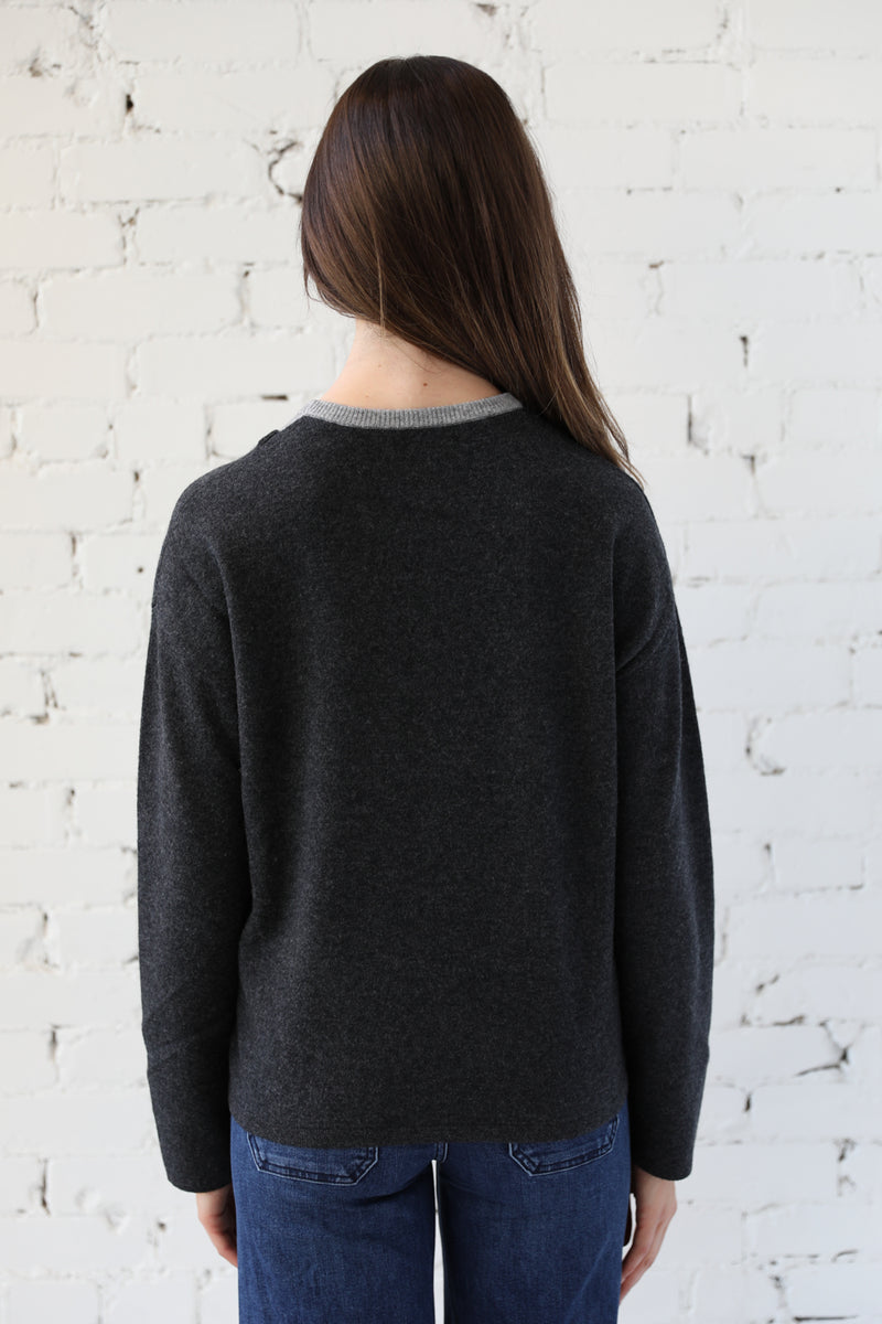 Favorite Layered Deep V Pullover