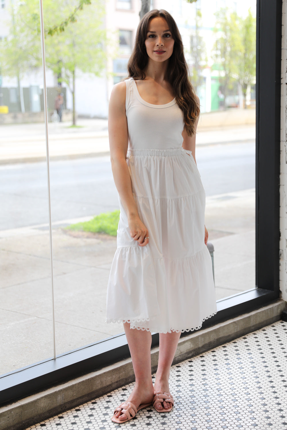 casual white dress for women Dresses Width:Medium (M) hazy-daze Men's Dress Boots | Discover timeless femininity with