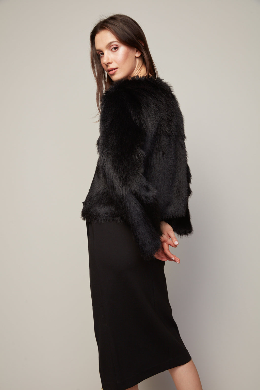 Blaine Faux Fur Jacket