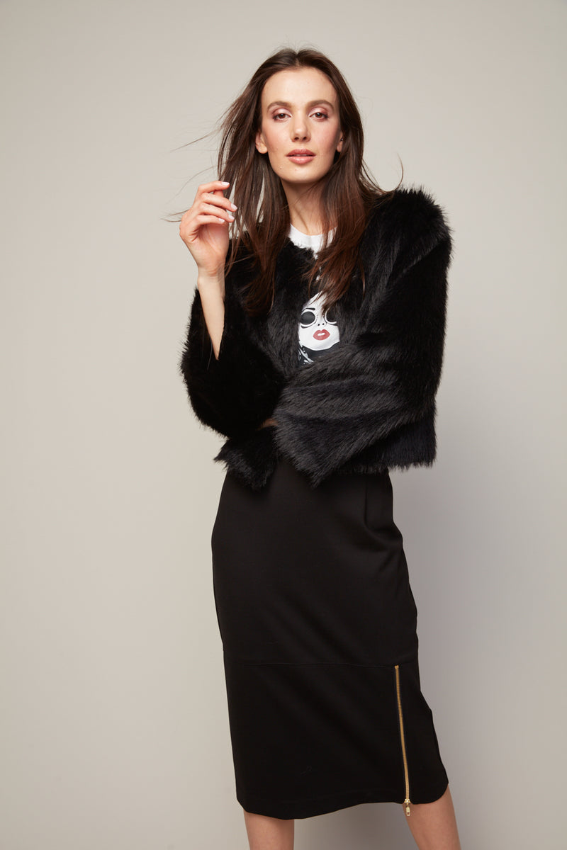 Blaine Faux Fur Jacket