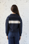 Zip Front College Cardi