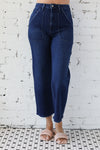 High Rise Cargo Pocket Wide Leg