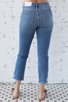 Slim Straight With Distressing Details