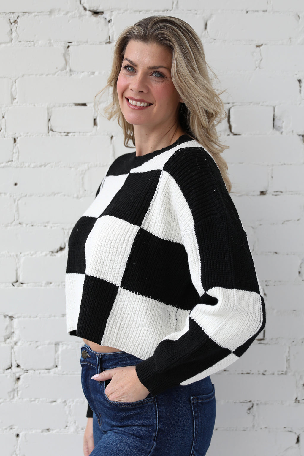 Comfy Colorblock Knit Pullover