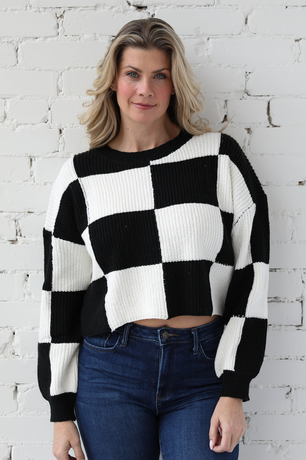 Comfy Colorblock Knit Pullover