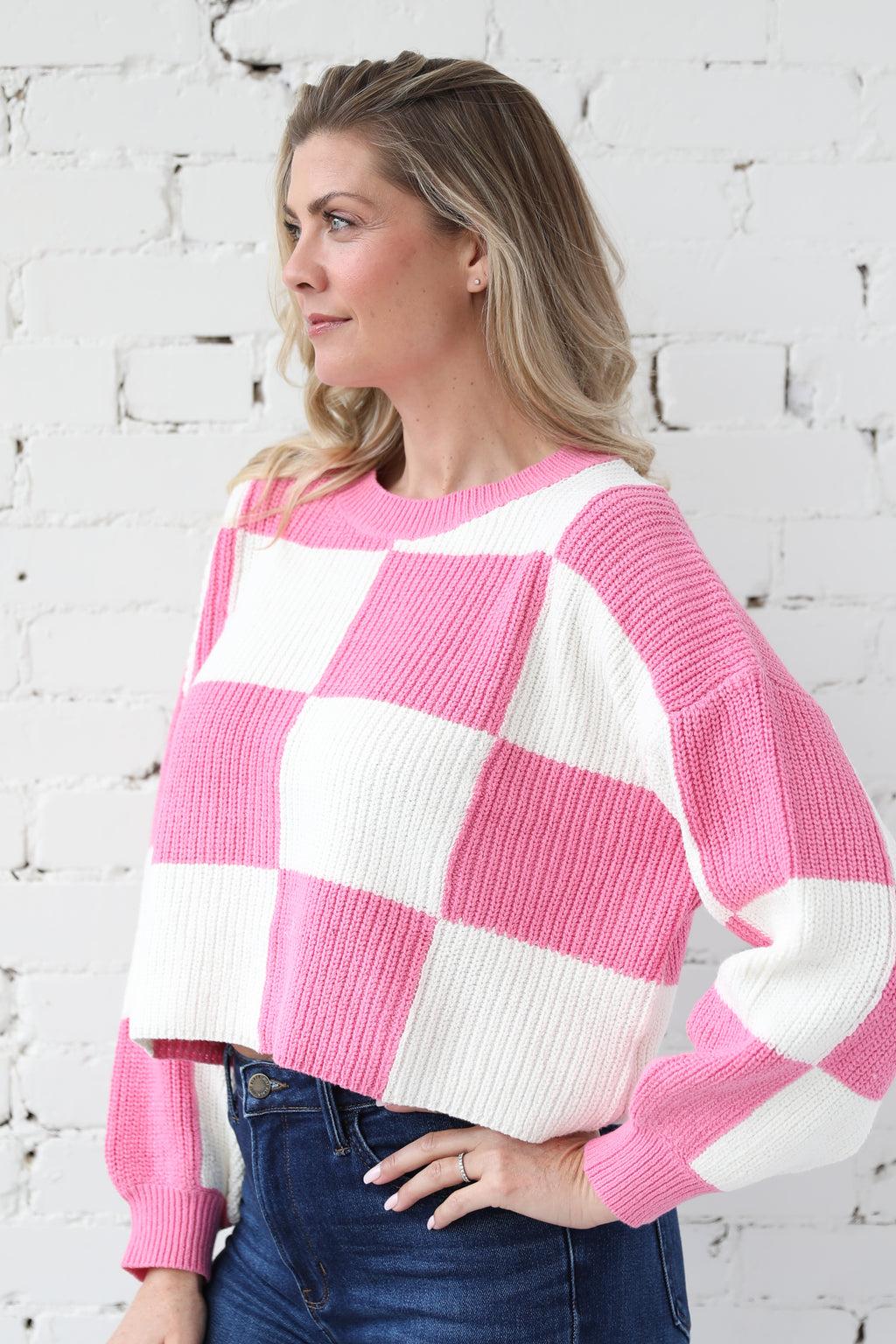 Comfy Colorblock Knit Pullover