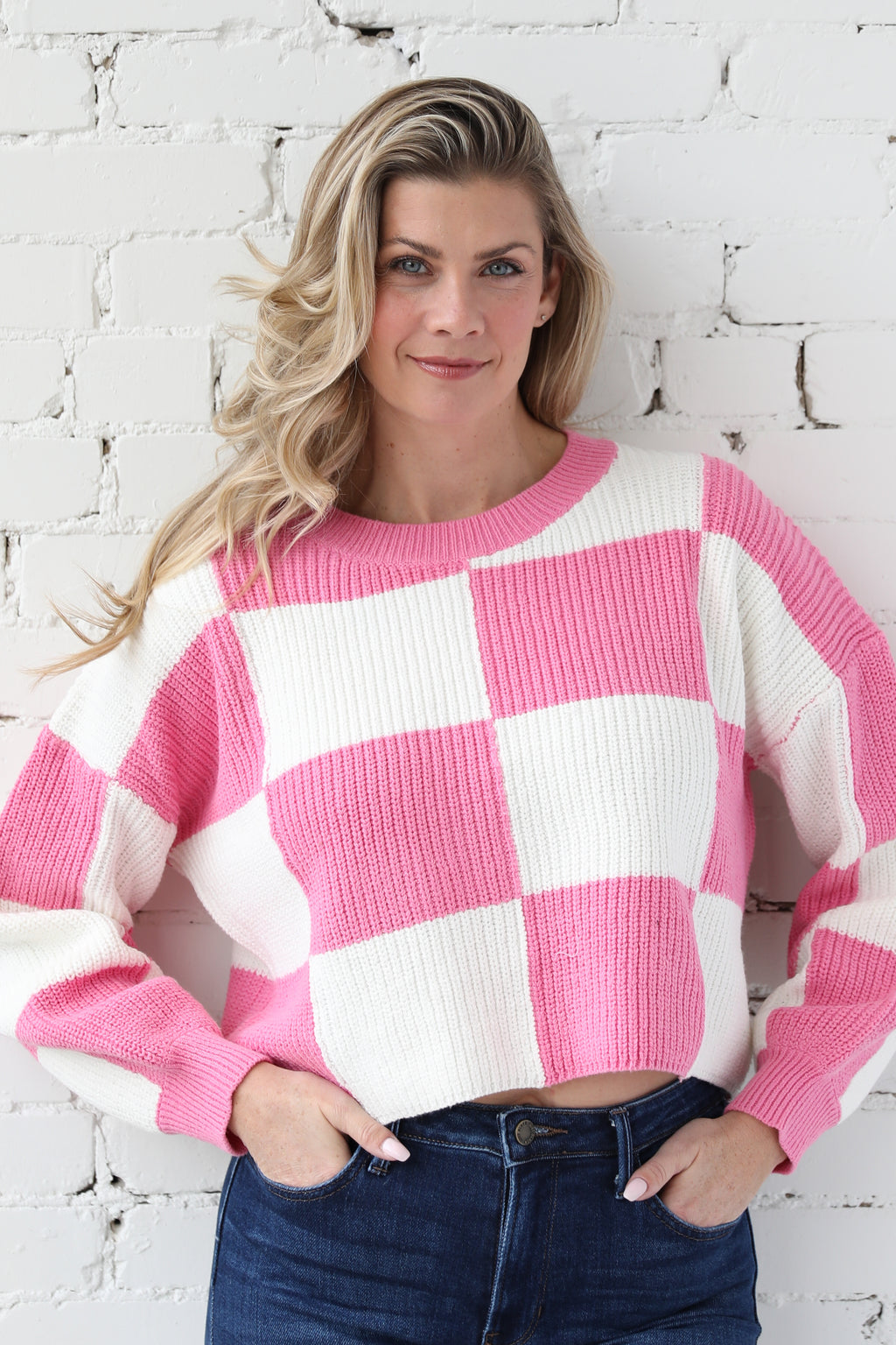 Comfy Colorblock Knit Pullover