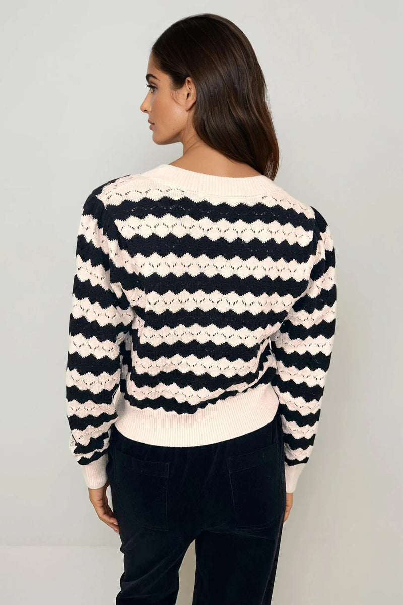Pointelle Cardigan