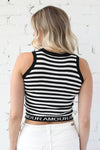 Amour Stripe Knit Tank