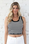 Amour Stripe Knit Tank