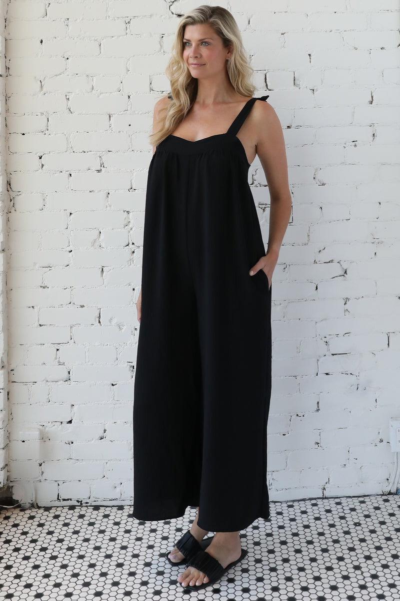 MARLEE </br>Shoulder Tie Jumpsuit