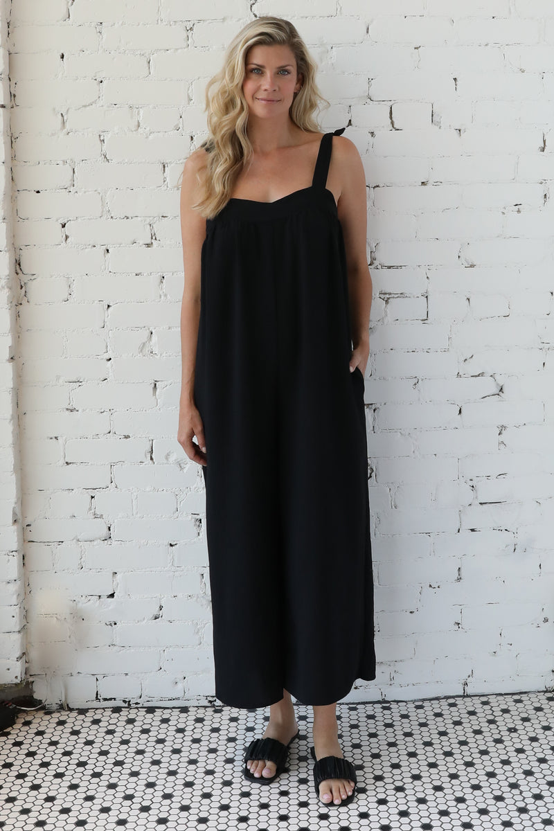 MARLEE </br>Shoulder Tie Jumpsuit