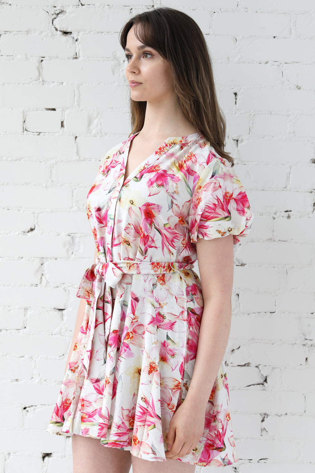 Elliatt Belted Mini Dress