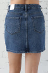 JUST BLACK </br>Retro Mini Skirt