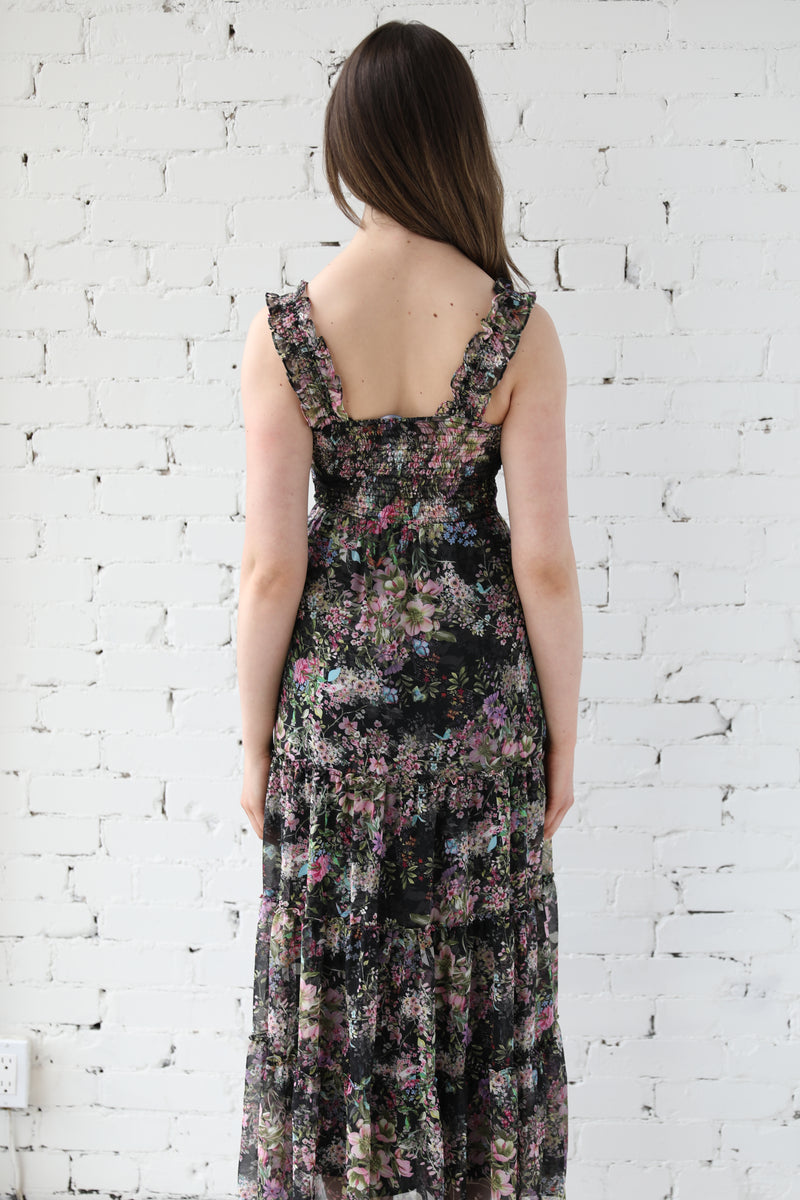 Dylan Smocked Floral Dress