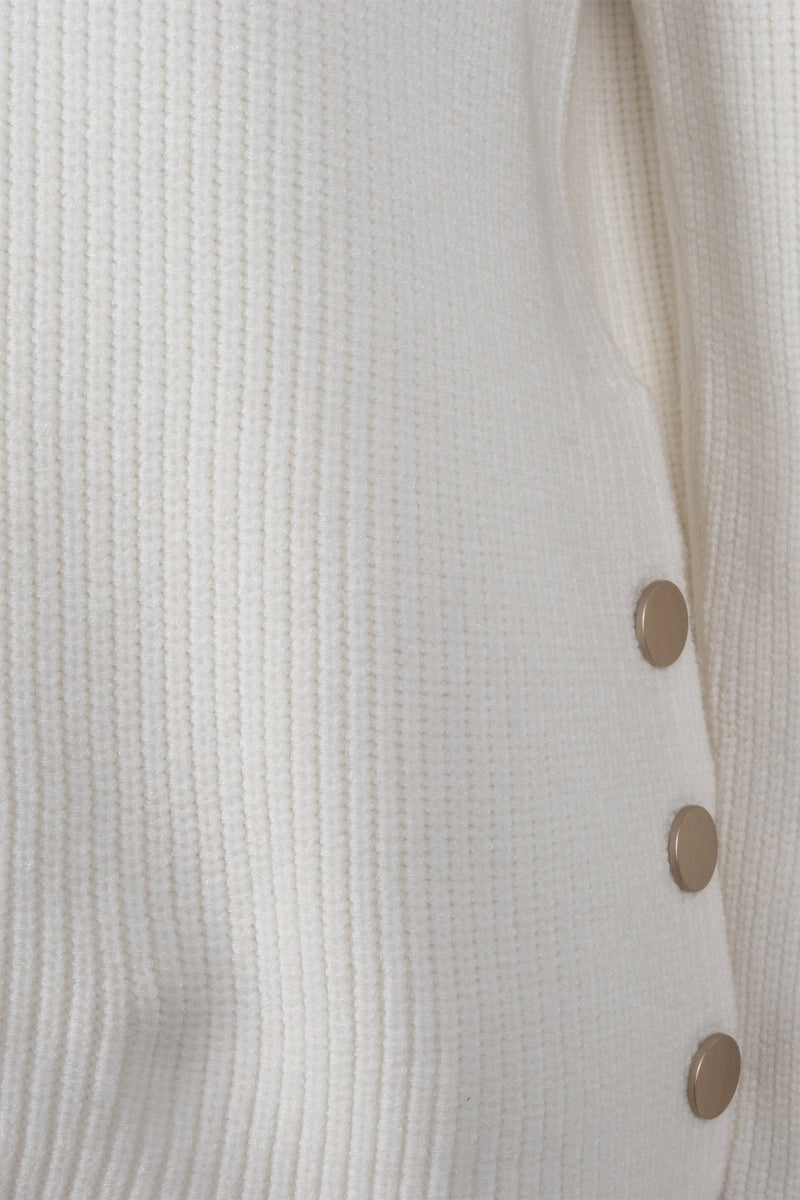 ESQUALO </br>Snap Button Raglan Knit