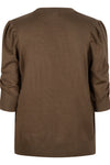 ESQUALO </br>Puff Sleeve Basic Knit