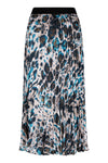 ESQUALO </br>Animal Roots Plisse Skirt