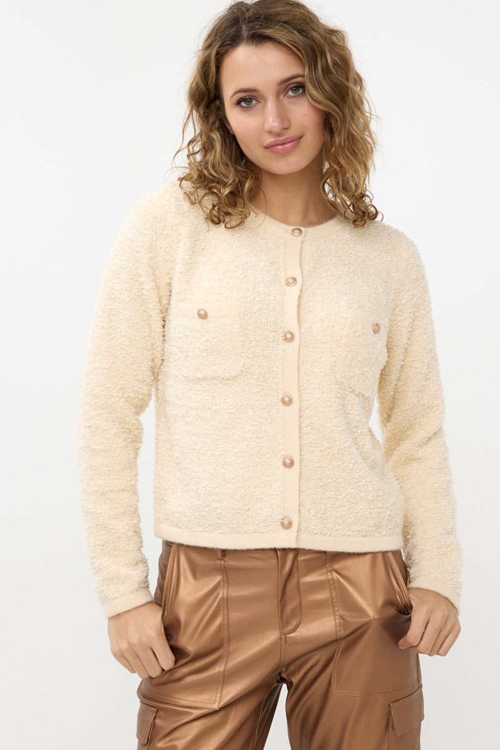 Tape Yarn Cardi