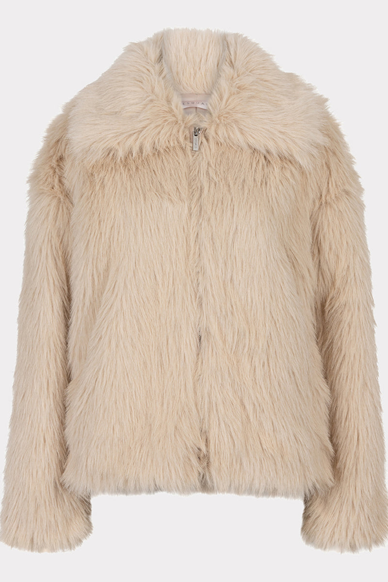 Faux Fur Short Jacket