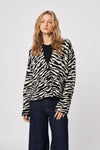 Xavier Animal Print Cardigan