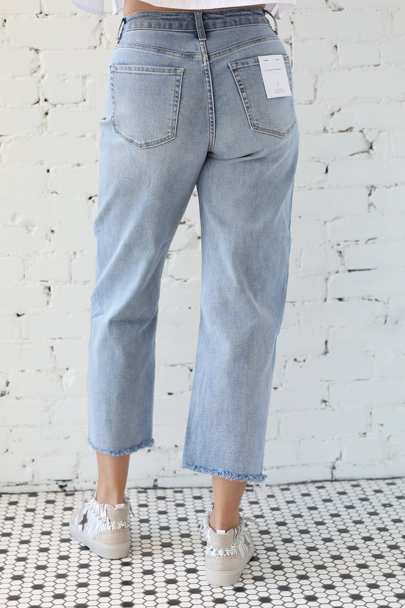 High Rise Barrel Jean