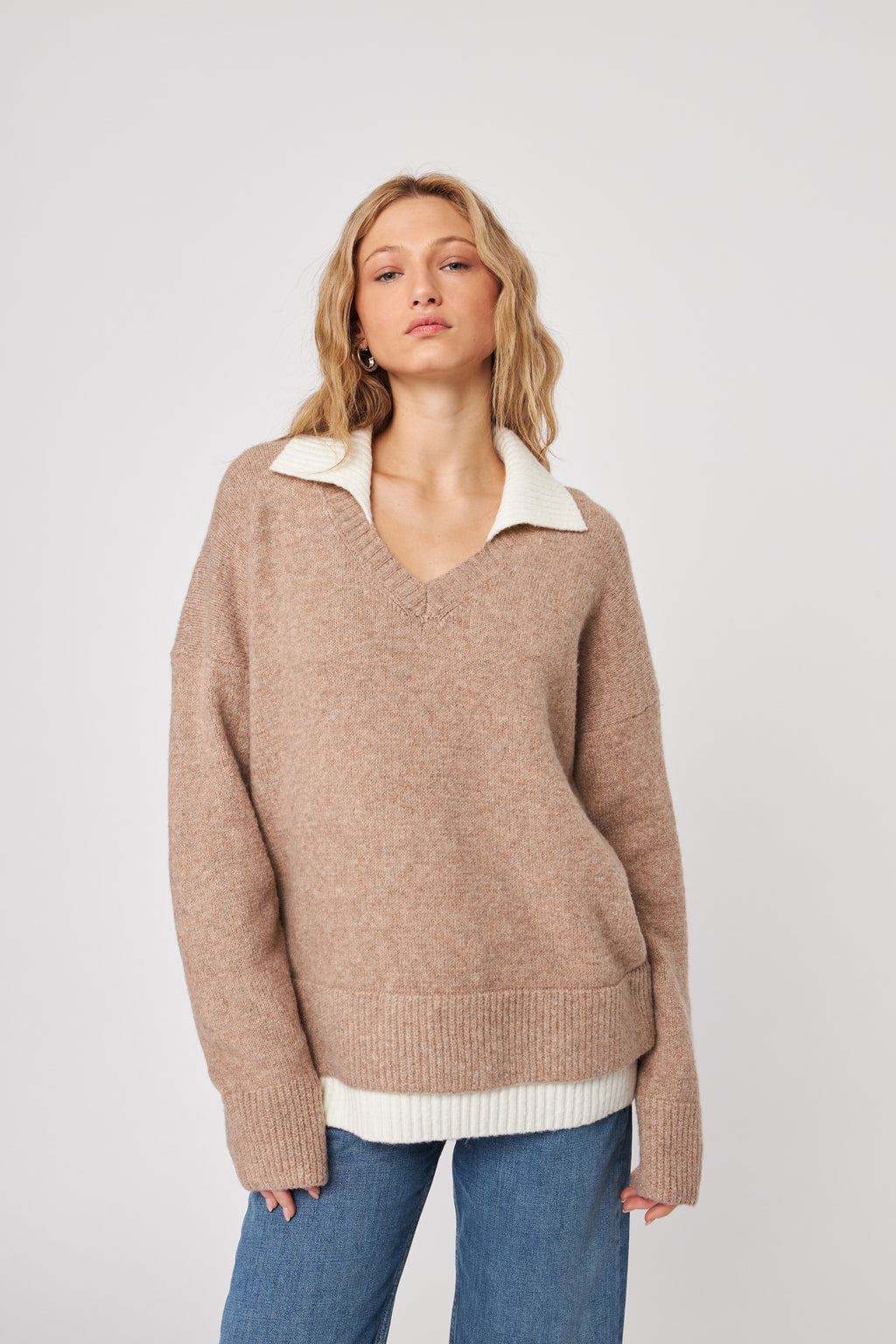 Sage Layered Pullover