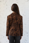 Leopard Print Blazer