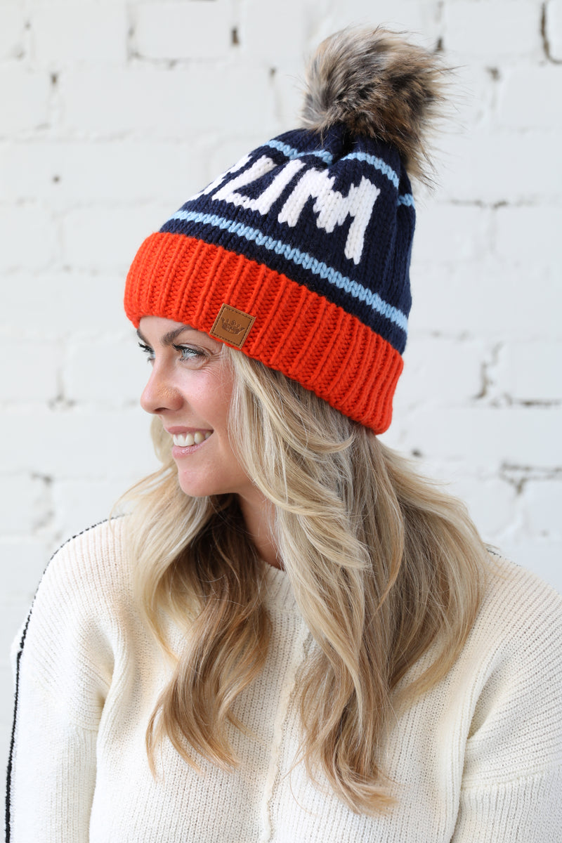 Ski Bum Pom Hat