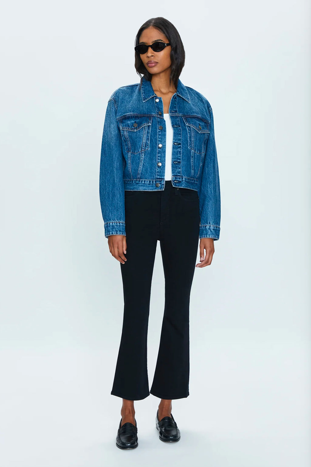 Lennon High Rise Crop Boot Pant