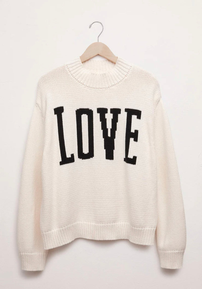 Z SUPPLY </br>Love Intarsia Sweater