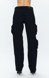 Bobbie Utility Mid Rise Loose Straight Pant