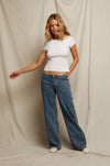 Pointelle Tee