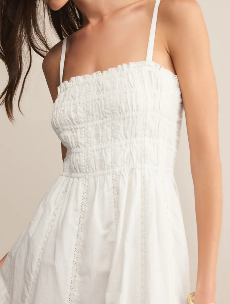 Dani Embroidered Midi Dress