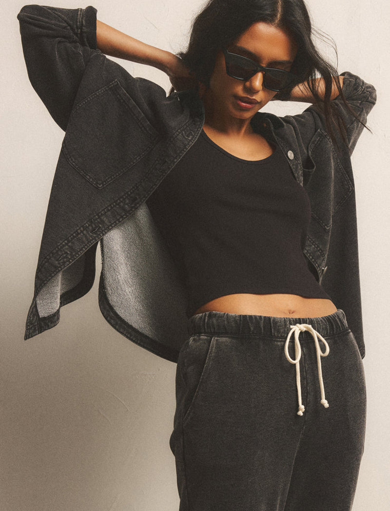 All Day Knit Denim Jacket