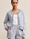 Daily Knit Denim Cardigan