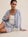 Daily Knit Denim Cardigan
