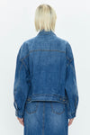 PISTOLA </br>Margot Oversized Denim Jacket